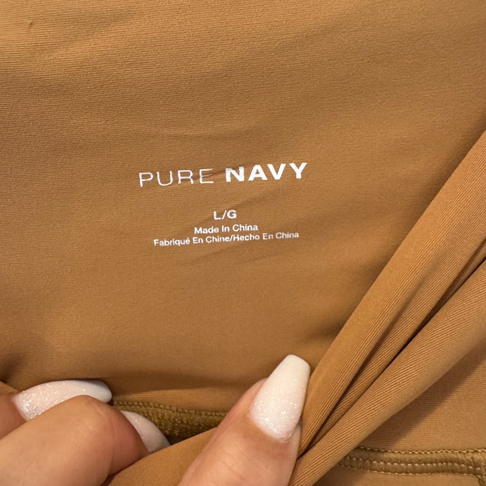 Pure Navy Leggings - Picture 3 of 4